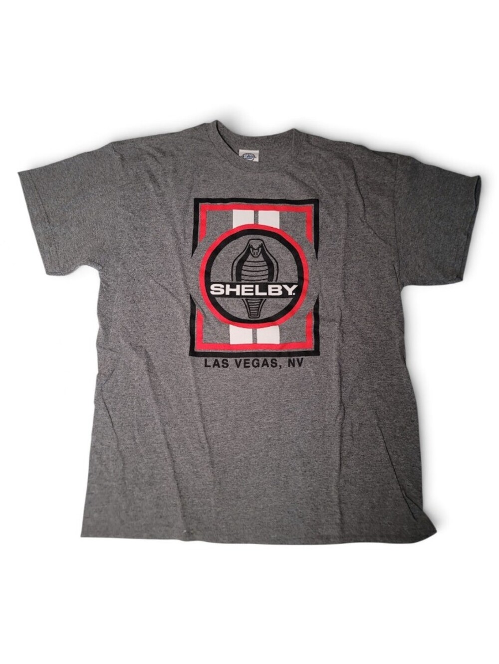 Delta Gray Shelby Graphic Tee with Red & Black Accents XL Youth